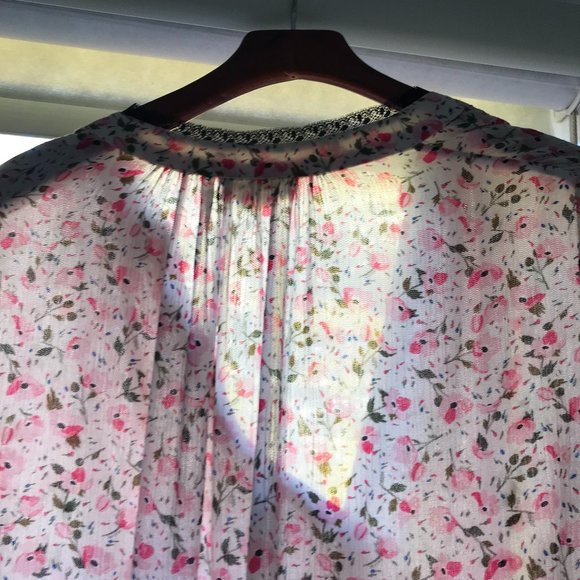 Zadig & Voltaire liberty print blouse, size M - Picture 2 of 6